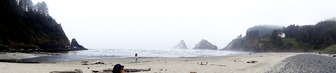 Ilse Blahak at Fogarty Creek Recreation Area